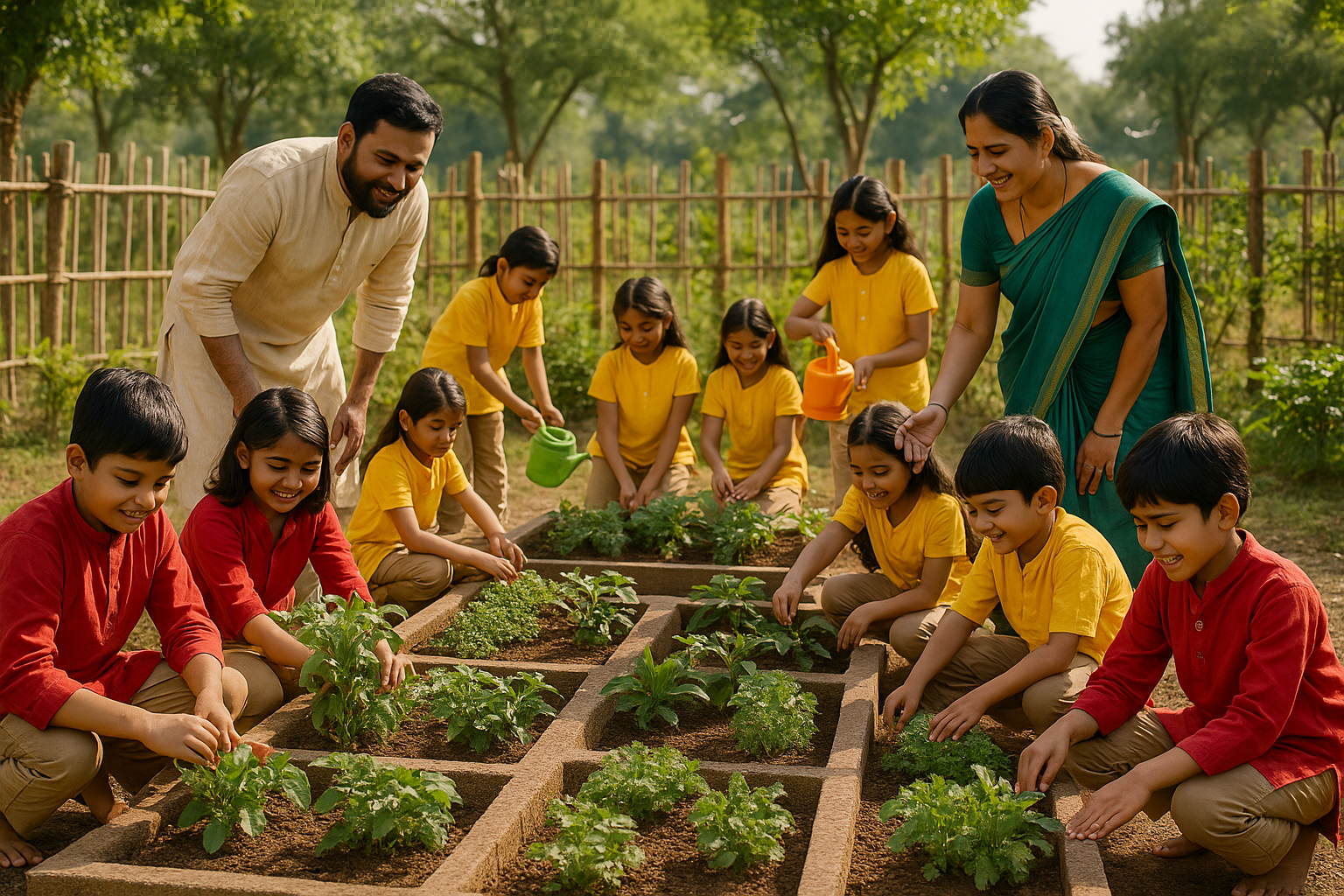 Green, sustainable learning spaces