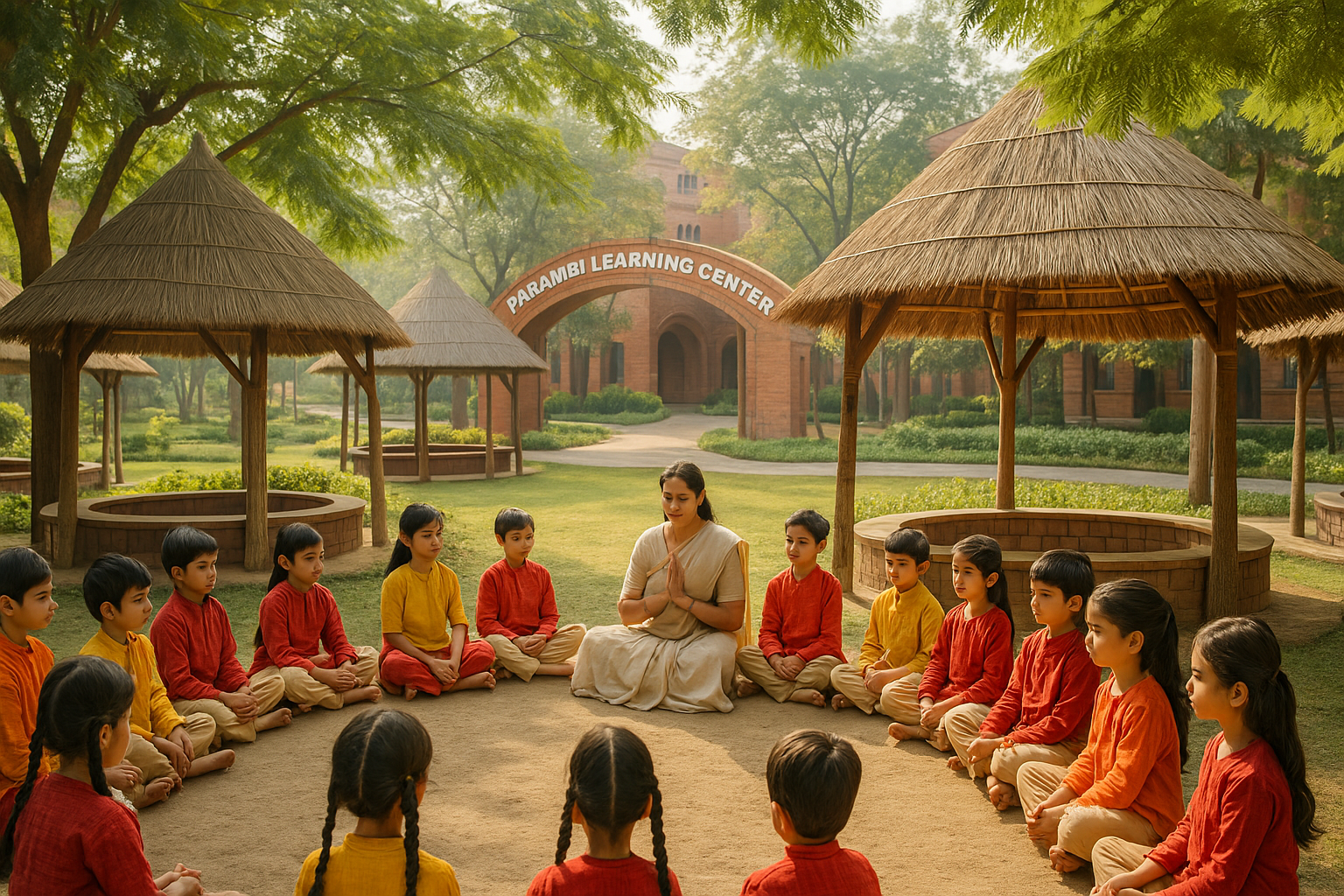 Joyful learning at Parambi — nature-connected campus
