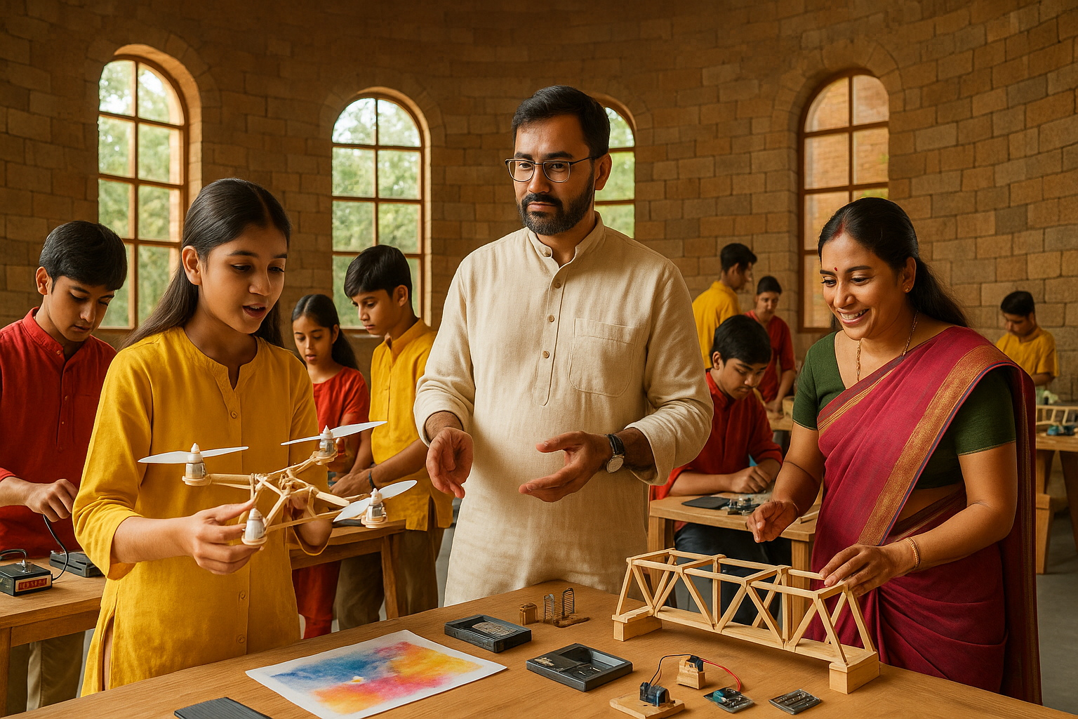 Joyful learning at Parambi — nature-connected campus