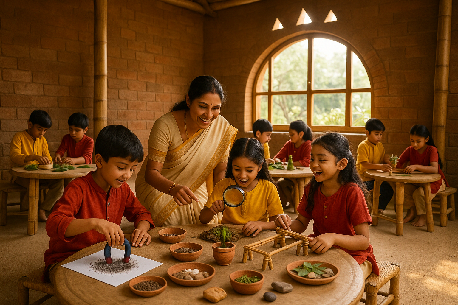 Joyful learning at Parambi — nature-connected campus