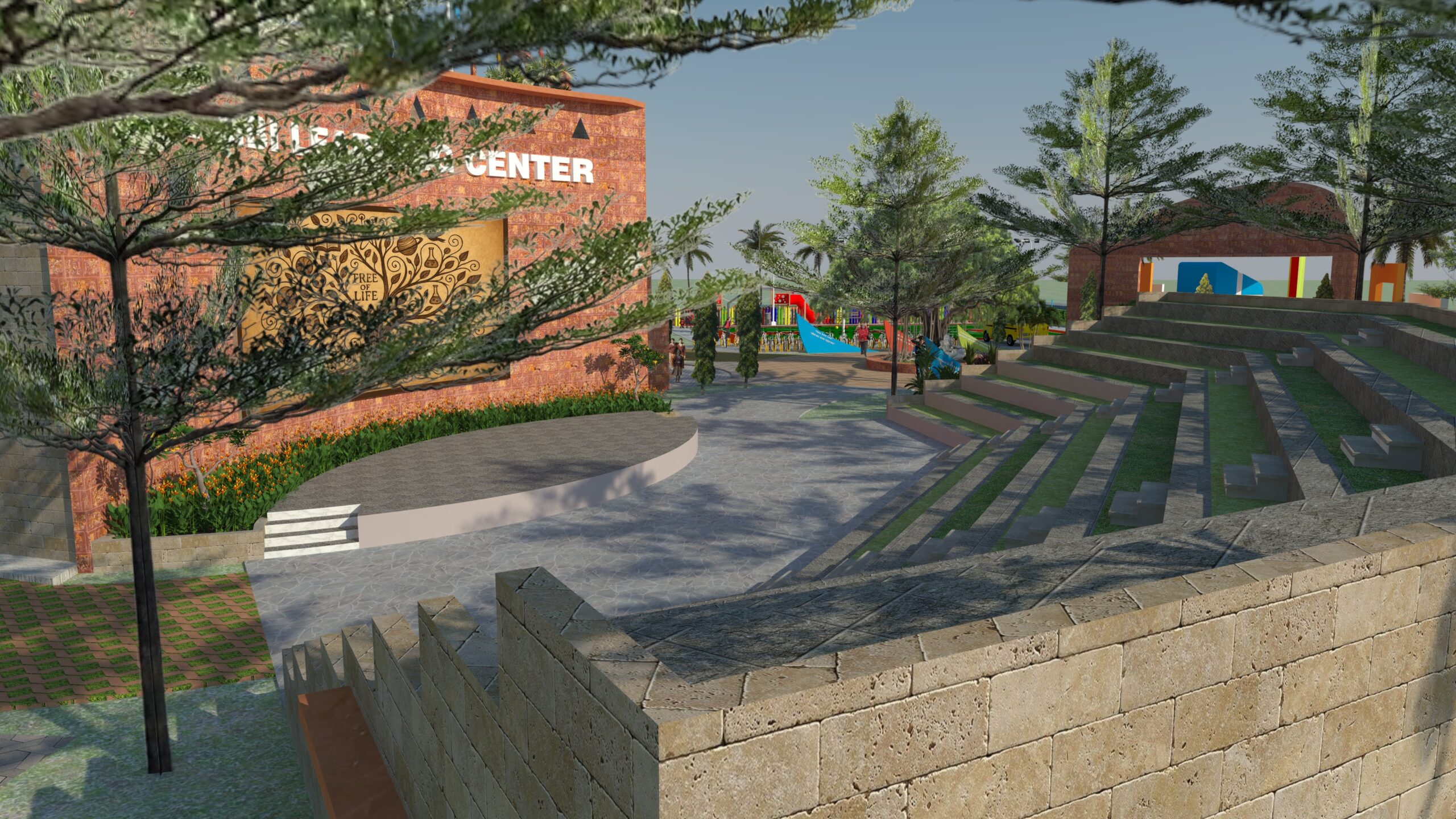 Amphitheatre — full view